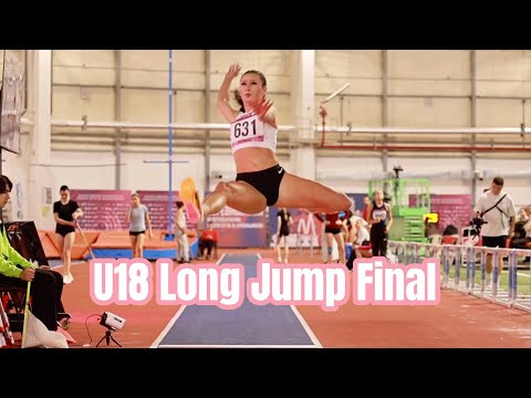 U18 WOMEN LONG JUMP  HIGHLIGHTS KRASILNIKOV COMPETITION
