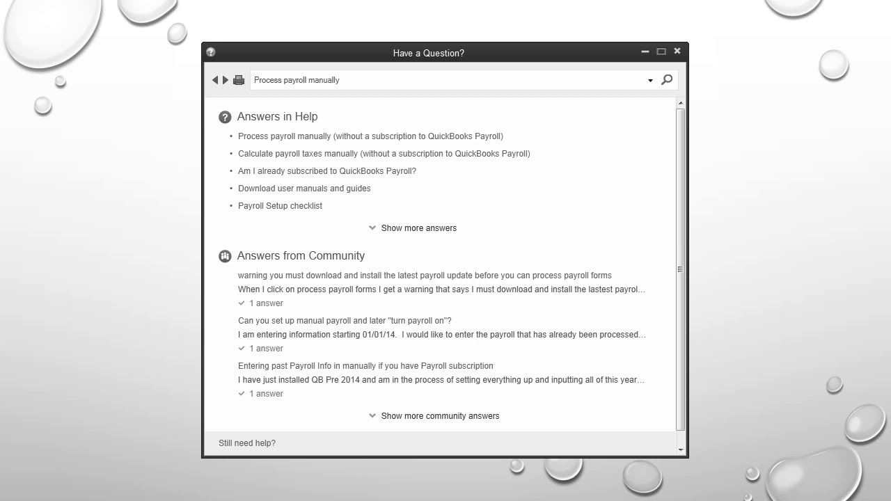 Ch6E Setting up manual payroll