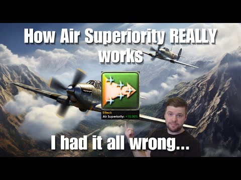 HOI4 Guide - How Air Superiority in Really Works