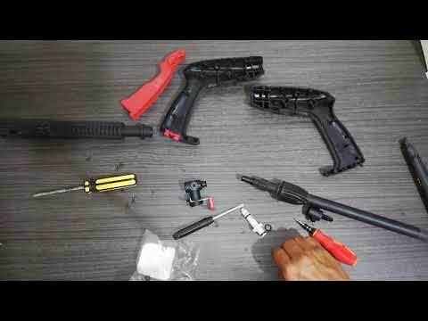 Replacing Rubber Seal of Bosch Pressure Washer Gun Lance. (What inside?)