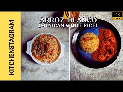 Arroz Blanco Recipe | Mexican White Rice | Arroz la Primavera | Kitchenstagram