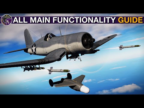 F4U Corsair: Controls, Start, Cockpit, Engine, All Weapons, Airfield & Carrier Ops Guide | DCS