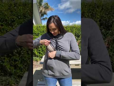 Breastmates Maternity Styles - Demo to See the Breastfeeding Opening