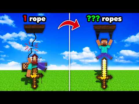 How Many Ropes To Save Steve? | Teardown