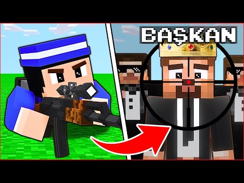 BAŞKAN FAKİR'E SUİKAST SALDIRISI! 😱 - Minecraft