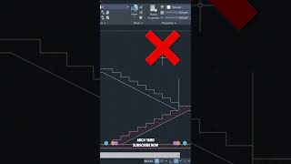 Autocad Tutorial | Staircase Design tricks, tips & hacks 💡#viral #trending #shorts