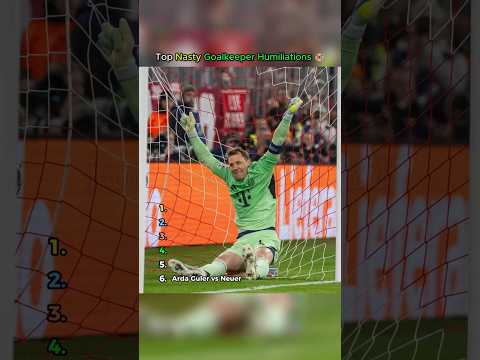 Top Nasty Goalkeeper Humiliations in Football😭