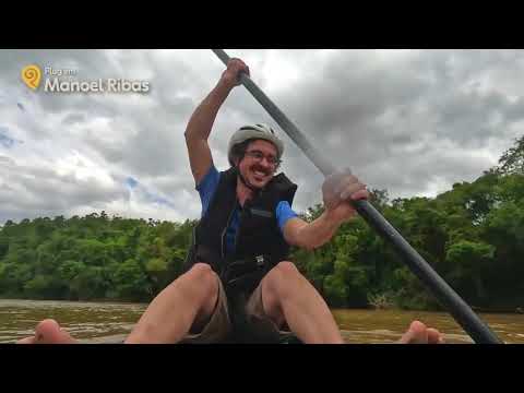 Manoel Ribas Paraná na tela da RPC no programa plug histórias, aventuras e sabores 