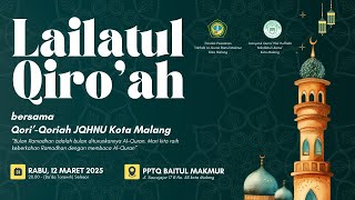 Download lagu 🔴 LIVE : LAILATUL QIRO'AH - BERSAMA QORI' QORI'AH JQHNU KOTA MALANG di PPTQ Baitul Makmur Malang mp3