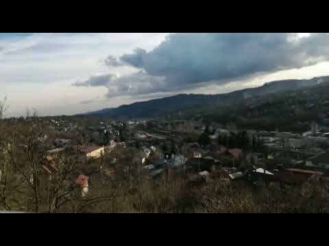 Romania in 30 sec.: Comarnic, Prahova County, in the evening, February 2022