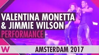 Valentina Monetta & Jimmie Wilson "Spirit of the Night" (San Marino 2017) LIVE @ EiC 2017