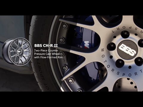 BBS CHR-II and the BBS LM on a BMW M5