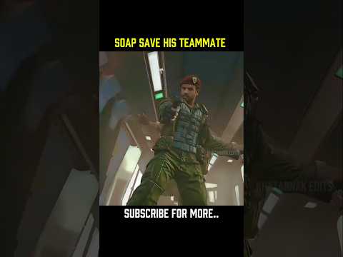 How Soap Saved His Teammate 👺🔥