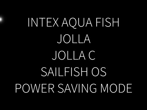 POWER SAVING MODE ON  INTEX AQUA FISH / JOLLA C | POWERSAVE MODE | HOW TO SAVE BATTERY ON JOLLA |