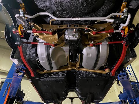 GC8 Impreza rear diff, subframe and suspension done!