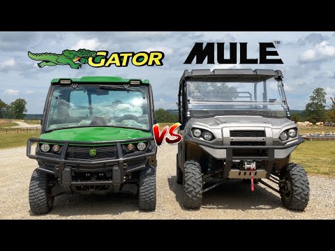 John Deere Gator VS Kawasaki Mule (Which You Should Buy)