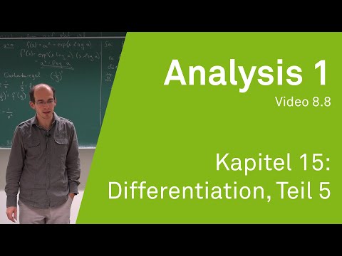 Analysis 1 WS 20/21 Video 8.8 - Kapitel 15: Differentiation, Teil 5