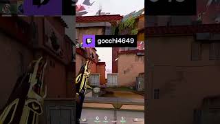 【VALO】締まらな過ぎる4K【#Shorts】 | gocchi4649 (#Twitch)