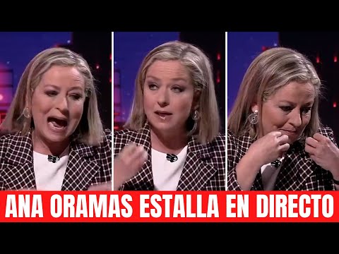 Ana Oramas's outburst of rage upon discovering what Sánchez is hiding behind his surrender to Cat...