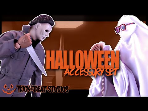 Trick Or Treat Halloween Accessory Pack Trick Or Treat Studios Halloween 1978 1:6 Scale Accessory Set @TheReviewSpot