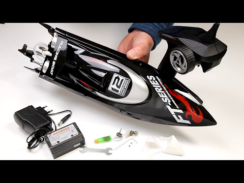 Fei Lun FT012 Brushless Motor Racing Boat Water cooled full review