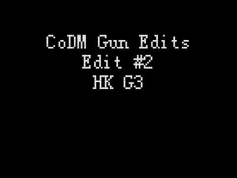 CoDM Gun Edits #2 - HK G3
