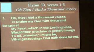 Oh That I Had a Thousand Voices - Immanuel Ev. Lutheran