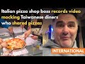 Italian Mayor Seeks Dialogue After Pizza Order Controversy Taiwan News