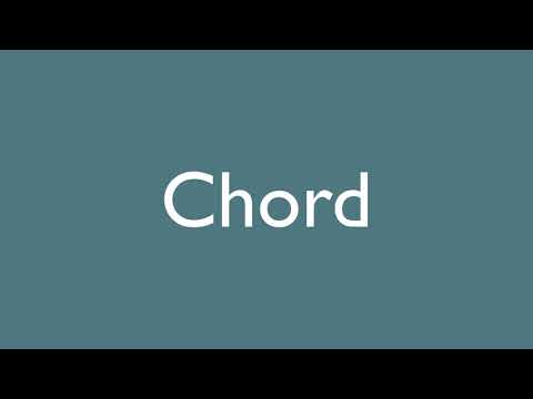 MusicWords - What is a Chord
