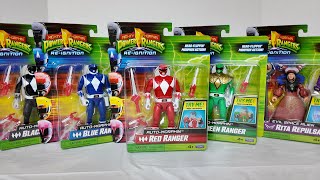 Playmates Auto Morphin Wave 1 & Rita Repulsa Review [Mighty Morphin Power Rangers: Re-Ignition]