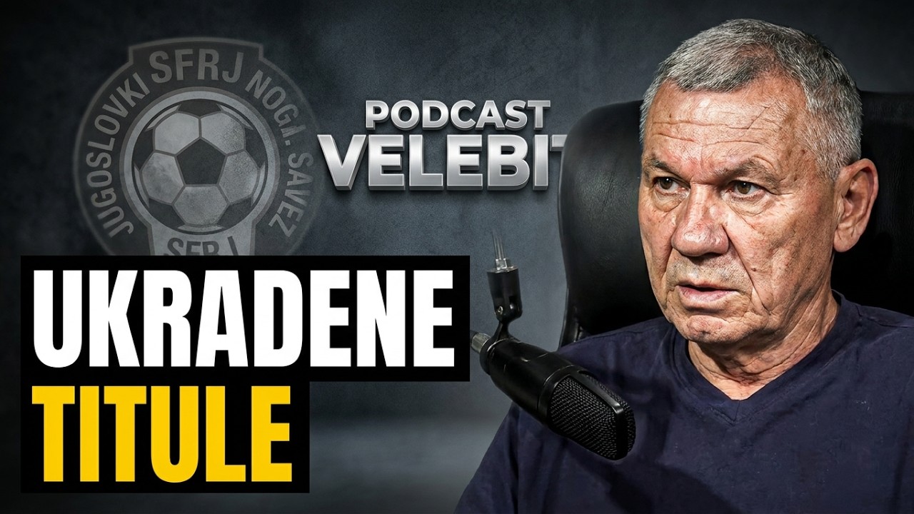 PODCAST VELEBIT - Žukina (viši nogometni trener): Zašto je hrvatski nogomet bolji od jugoslavenskog?