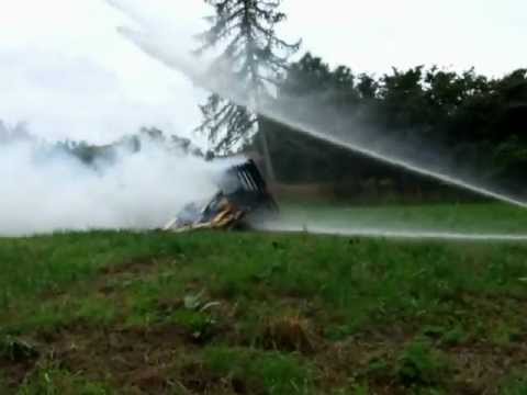 Dětský den Chyjice 2012 - Hasičský útok