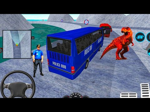 Us Police Coach Bus Driving Simulator – Offroad Police Soldier Transporter Bus - Android Games #1
