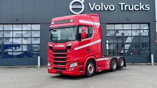 트랙터 트럭 Scania S580 V8 NGS 6x2 Trekker Retarder / WB:295 / Full Air  / Standcli | 이미지 4 - Autoline