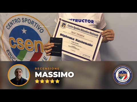 ⭐Le recensioni di CSEN Corsi: MASSIMO