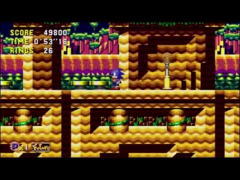 Sonic CD: Collision Chaos Zone 1 (Good Future Walkthrough) [1080 HD]