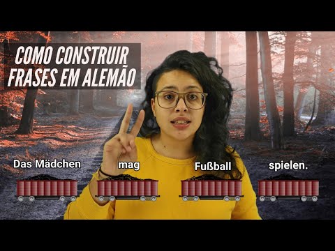 Construindo frases em alemão | Aprenda o lugar de cada palavra!