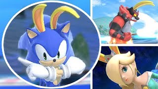 Who Can Survive the Big Blue in Super Smash Bros Ultimate? (All Characters Racing On Big Blue)