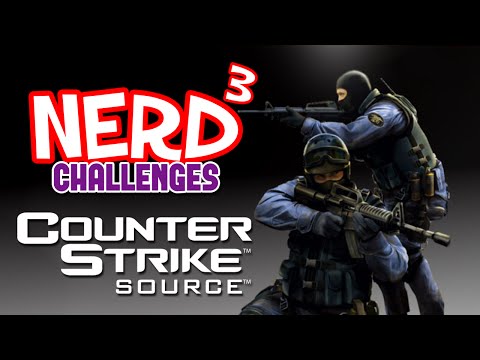 Nerd³ Challenges... Counter-Strike: Source - Blindfolded!