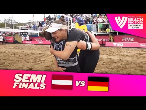 Tina/Anastasija vs. Müller/Tillmann - Semi Final Highlights | Montreal 2025 #BeachProTour