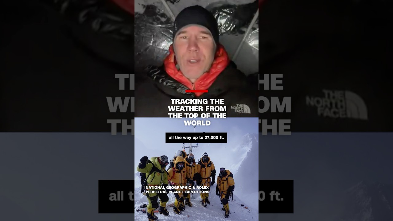 Tracking the weather from the top of the world