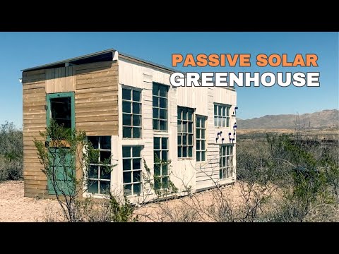 I Built a Passive Solar Greenhouse Out of Reclaimed Windows, Pallets, and...