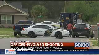 Deputy injured, suspect killed in Santa Rosa County