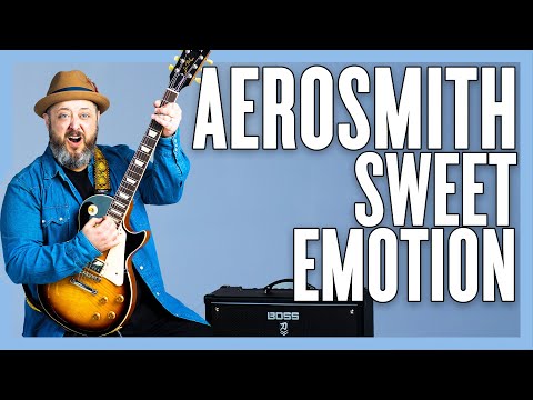 Aerosmith Sweet Emotion Guitar Lesson + Tutorial