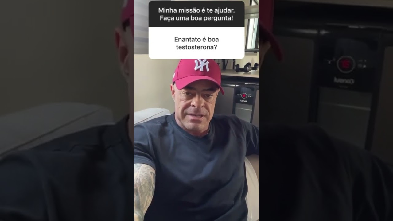 Minha opinião sobre ENANTATO de TESTOSTERONA