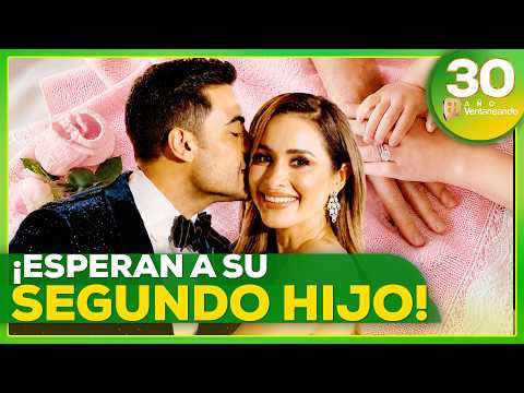 ¡Carlos Rivera y Cinthya Rodríguez serán papás de nuevo!🤩💖 | Ventaneando