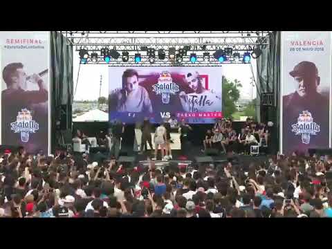 BATALLA COMPLETA CENSURADA REDBULL ZASKO MASTER VS FJ . Regional Valencia 2018