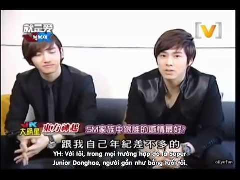 [vietsub] 111226 DBSK mention Super Junior as their closest friends