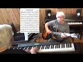 Bird Food ( Slow ) - Jazz guitar & piano cover ( Ornette Coleman )