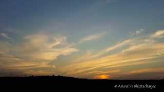 preview picture of video 'Time-lapse Video: Sunset at St. Roque Chapel Bandora, Ponda, Goa.'